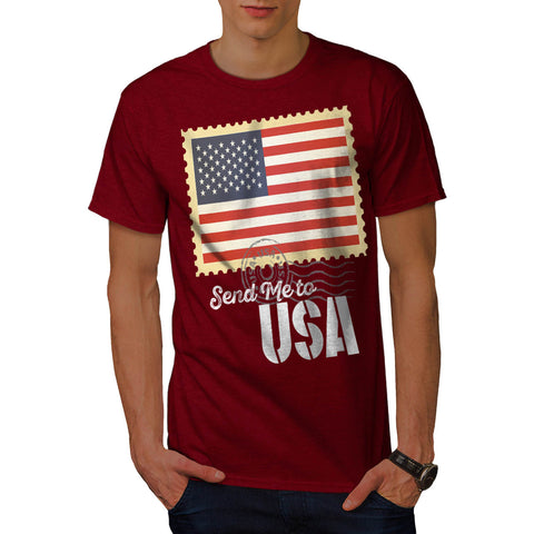 USA America Flag Mens T-Shirt