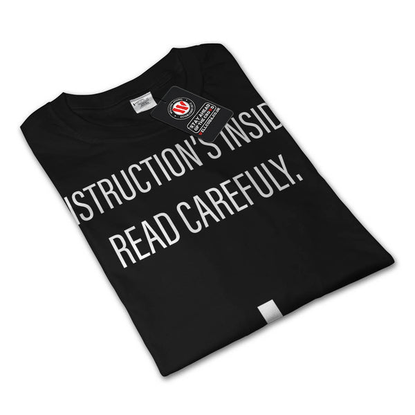 Instructions Inside Womens Long Sleeve T-Shirt