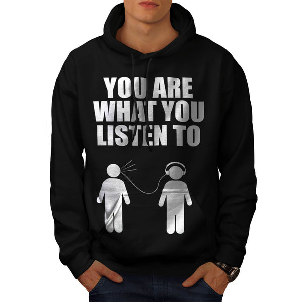 Music Makes Your Life Mens Hoodie