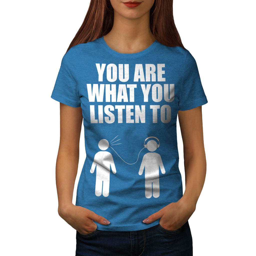 Music Makes Your Life Womens T-Shirt