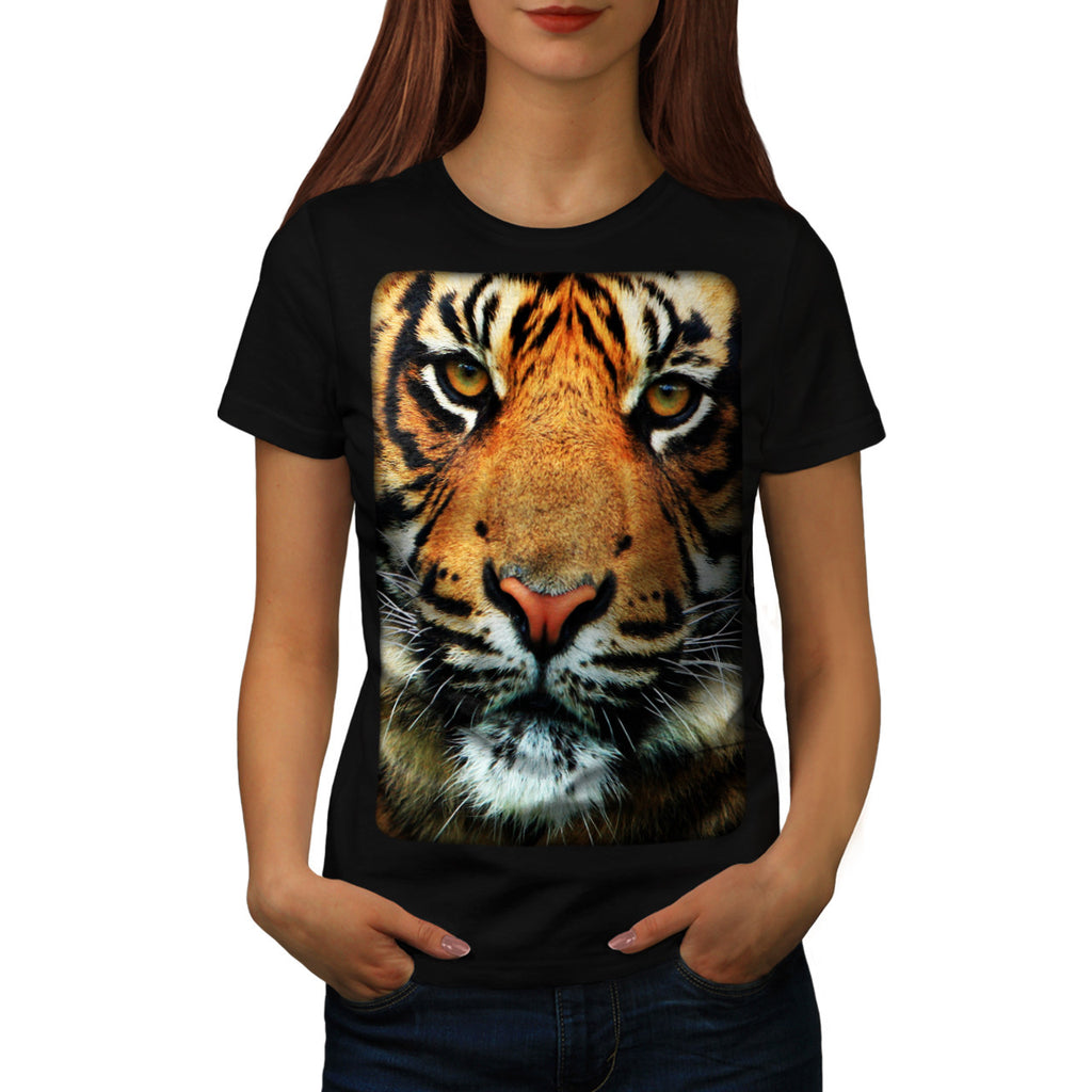Bengal Tiger Big Cat Womens T-Shirt