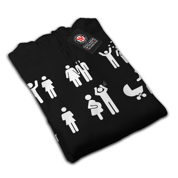 Evolution of Marriage Mens Hoodie