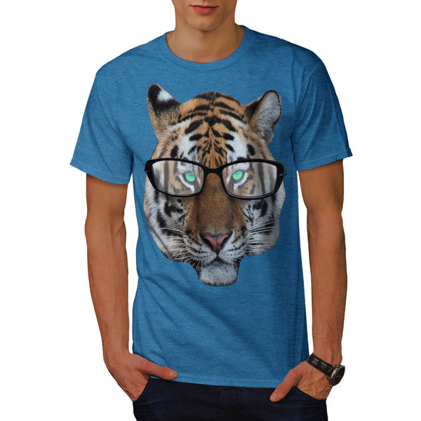 Swag Hipster Tiger Mens T-Shirt