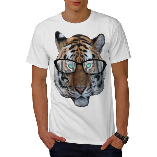 Swag Hipster Tiger Mens T-Shirt