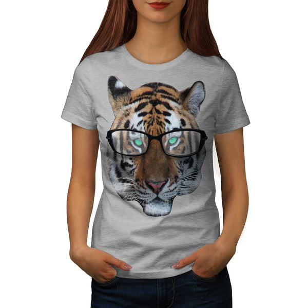Swag Hipster Tiger Womens T-Shirt