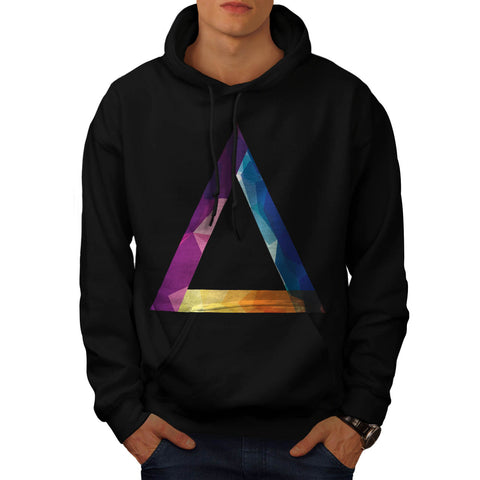 Triangle Summer Vibe Mens Hoodie