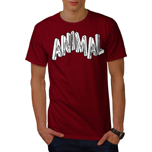 Wild Animal Print Mens T-Shirt