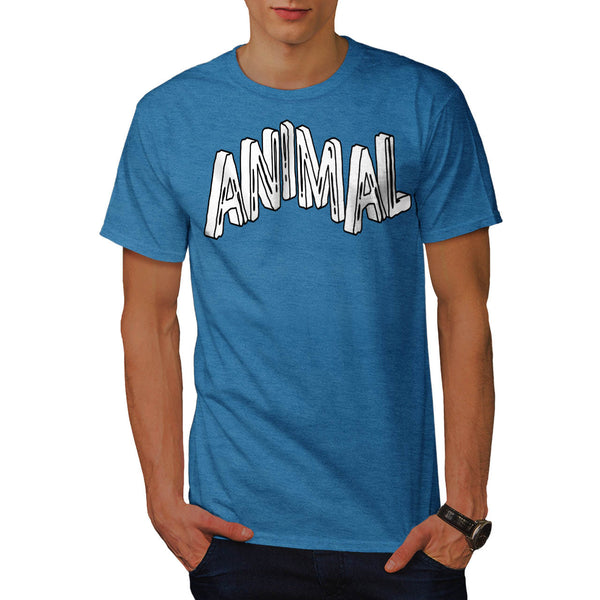 Wild Animal Print Mens T-Shirt