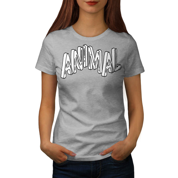 Wild Animal Print Womens T-Shirt