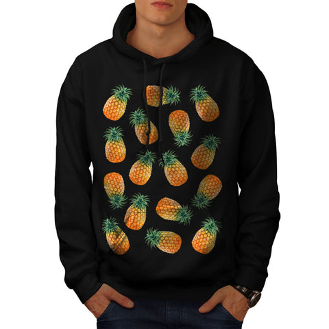 Pineapple Fruit Bowl Mens Hoodie