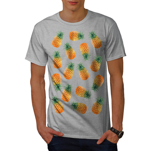 Pineapple Fruit Bowl Mens T-Shirt