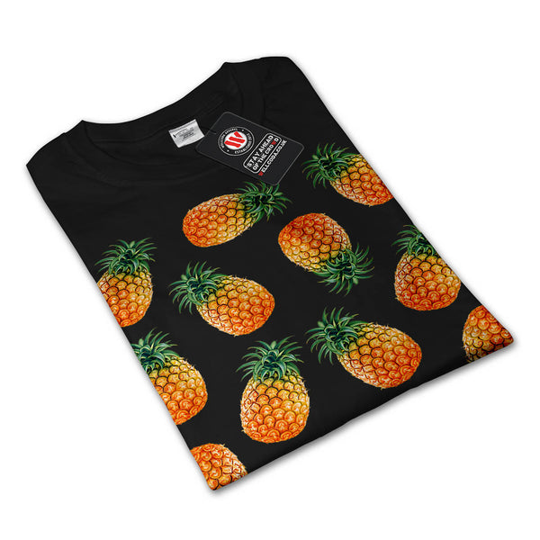 Pineapple Fruit Bowl Womens Long Sleeve T-Shirt
