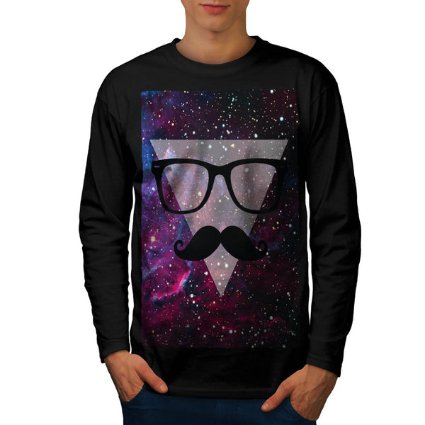 Master Disguise Space Mens Long Sleeve T-Shirt