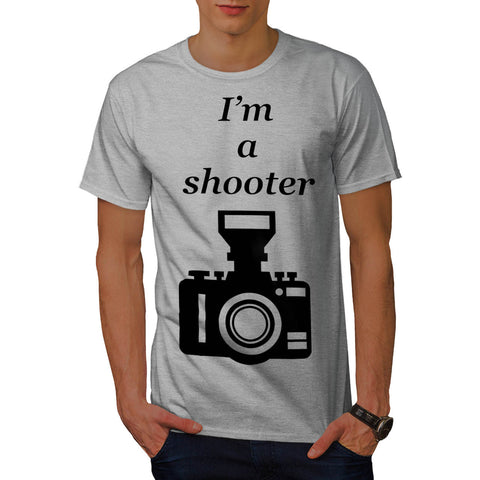 I'm A Shooter Camera Mens T-Shirt