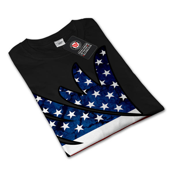 Freedom Eagle USA Mens Long Sleeve T-Shirt