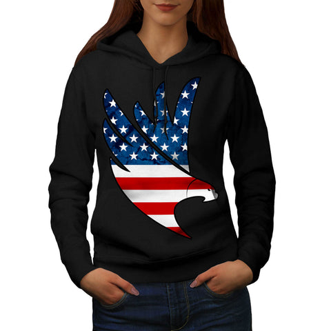Freedom Eagle USA Womens Hoodie