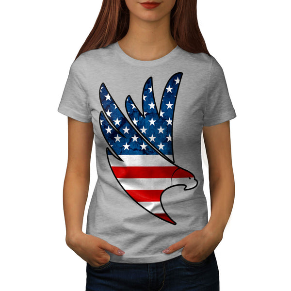 Freedom Eagle USA Womens T-Shirt