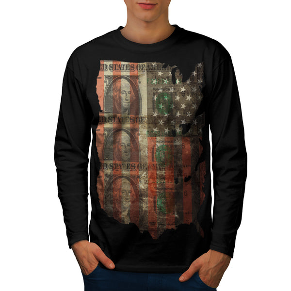 United States America Mens Long Sleeve T-Shirt