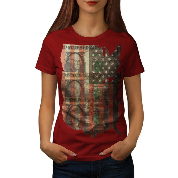 United States America Womens T-Shirt