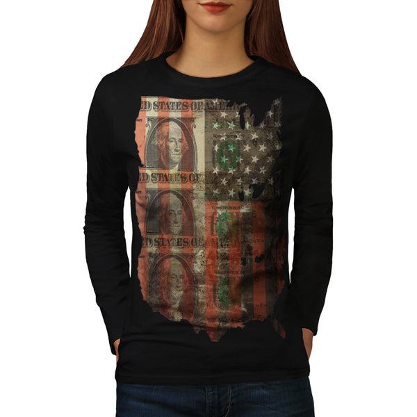 United States America Womens Long Sleeve T-Shirt