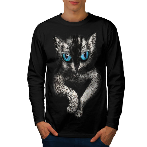 Kitten Cute Cat Pet Mens Long Sleeve T-Shirt