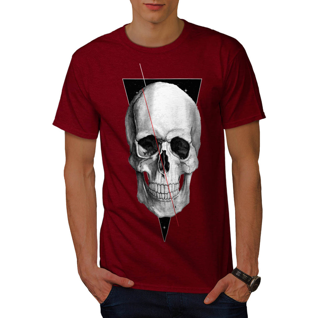 Skull Zombie Indian Mens T-Shirt