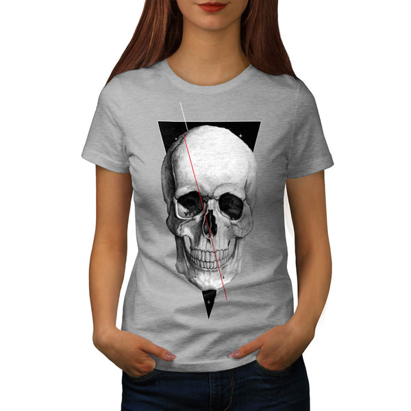 Skull Zombie Indian Womens T-Shirt