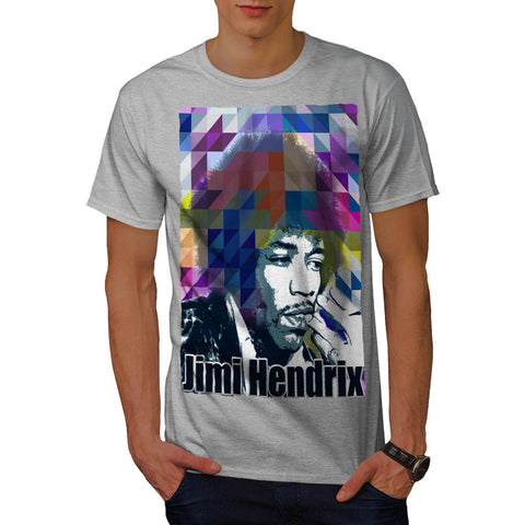 Jimi Hendrix Portrait Mens T-Shirt