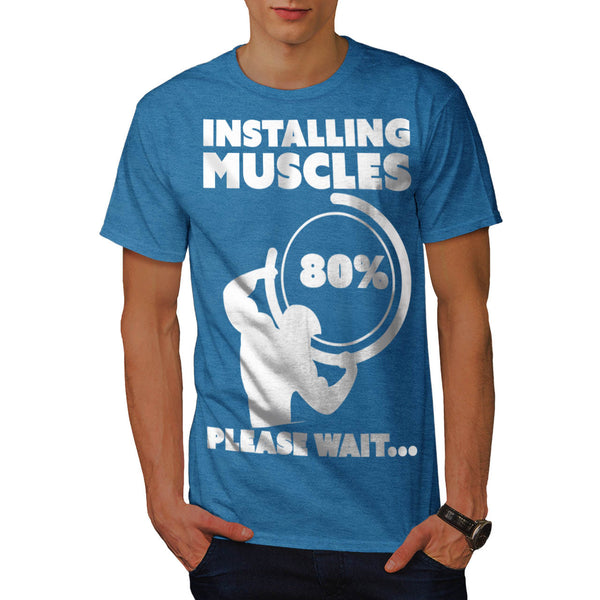 Installing Muscle Gym Mens T-Shirt