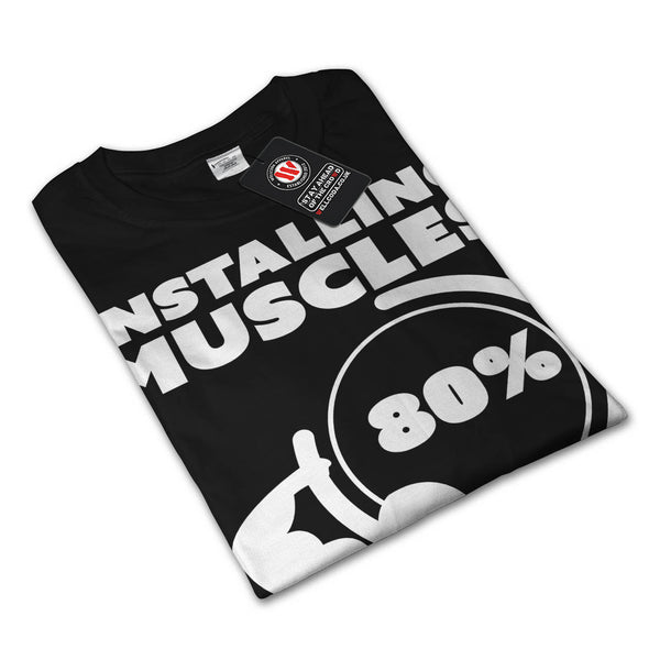 Installing Muscle Gym Mens Long Sleeve T-Shirt