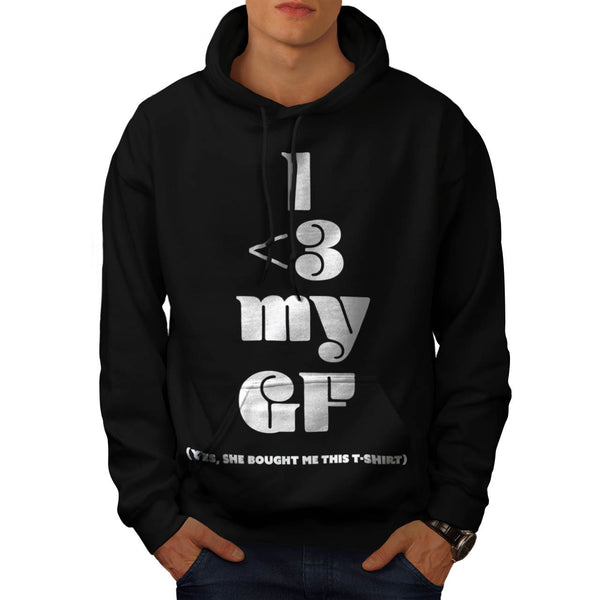 I Heart My Girlfriend Mens Hoodie