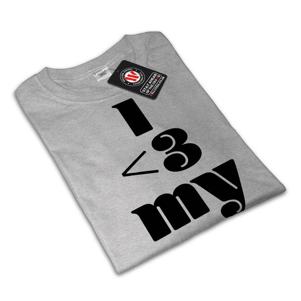 I Heart My Girlfriend Womens T-Shirt