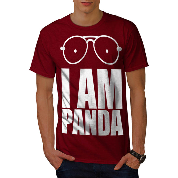 I Am Panda Bear Love Mens T-Shirt