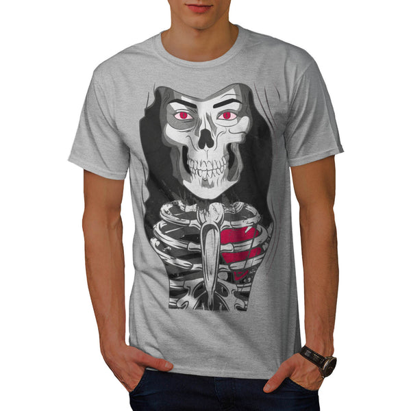 Skull Body Bones Art Mens T-Shirt