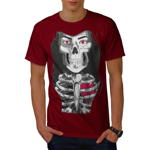 Skull Body Bones Art Mens T-Shirt