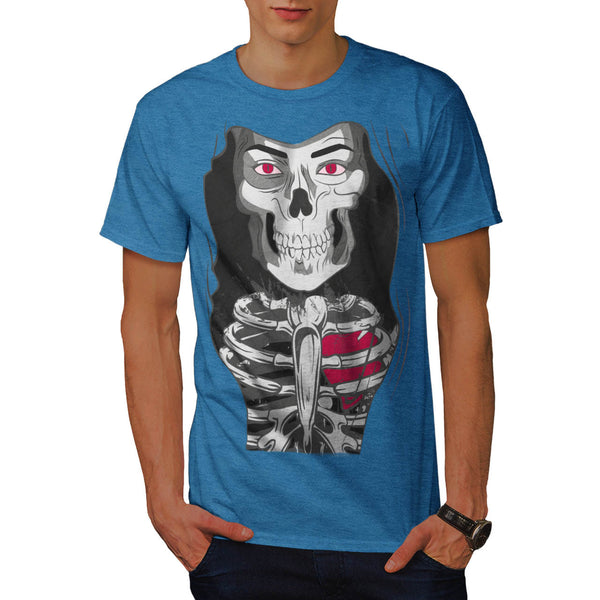 Skull Body Bones Art Mens T-Shirt