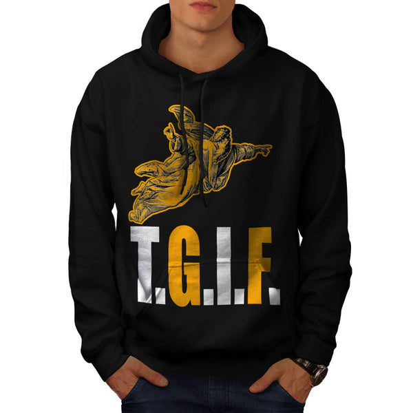 Thank God Its Friday Mens Hoodie
