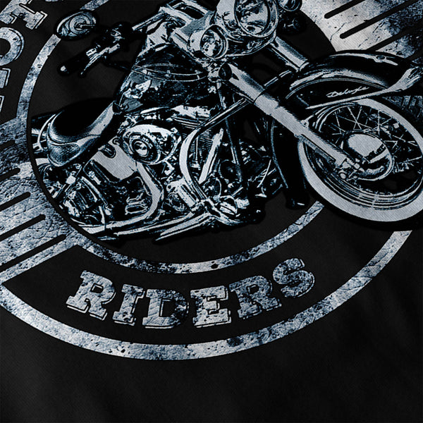 Motor Cycle Rider Womens Long Sleeve T-Shirt