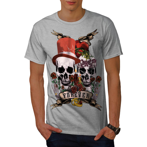Skull Flower Costume Mens T-Shirt