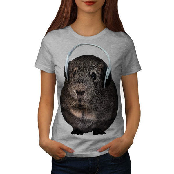 Guinea Pig Music Pet Womens T-Shirt