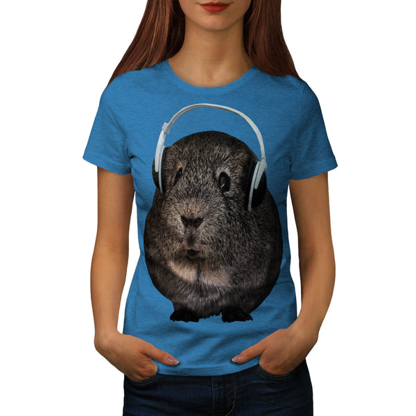 Guinea Pig Music Pet Womens T-Shirt