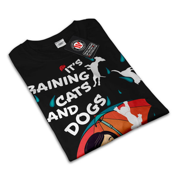 Raining Cats And Dogs Mens T-Shirt