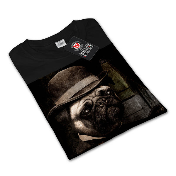 Pug Dog Dapper Gent Mens Long Sleeve T-Shirt