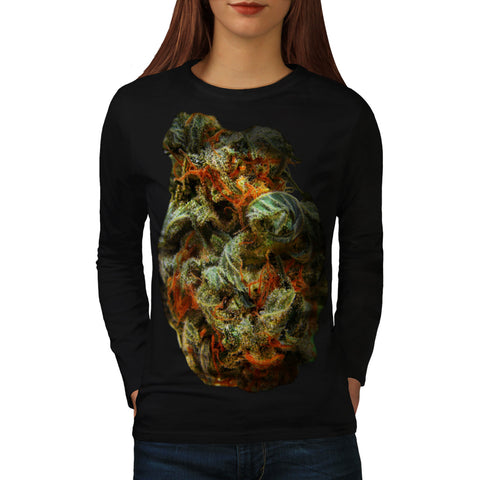 Wild Weed Herbal Life Womens Long Sleeve T-Shirt