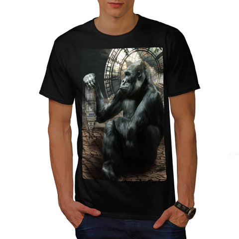 Crazy Ape Gorilla Mens T-Shirt