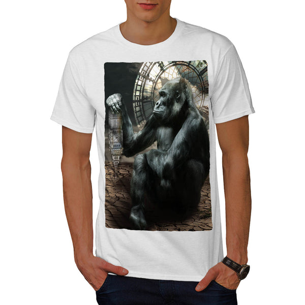 Crazy Ape Gorilla Mens T-Shirt