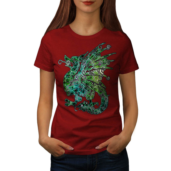Dragon Fantasy Style Womens T-Shirt