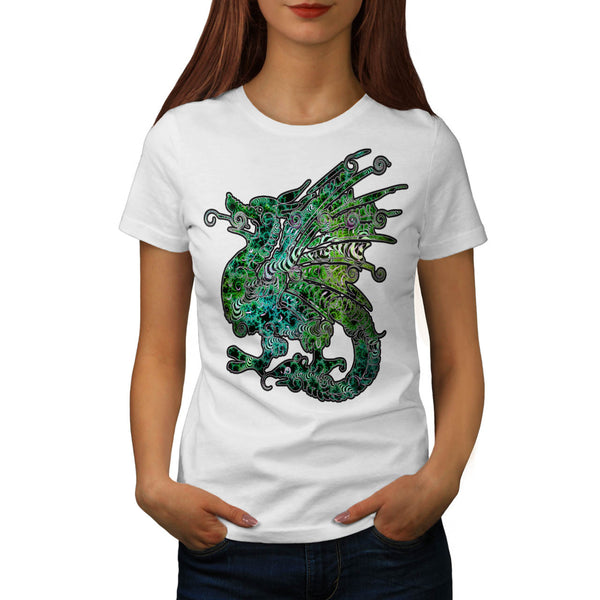 Dragon Fantasy Style Womens T-Shirt