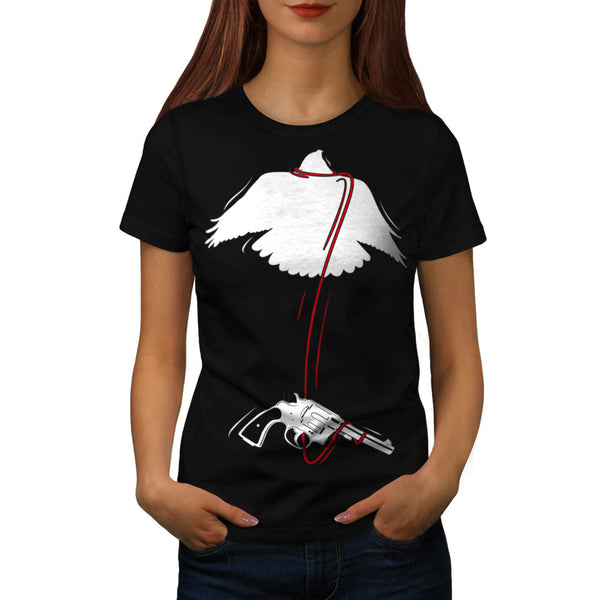 Flying Eagle Pistol Womens T-Shirt