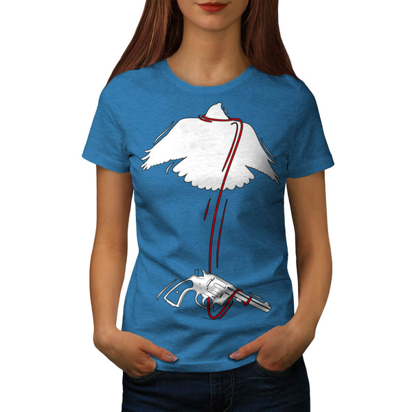 Flying Eagle Pistol Womens T-Shirt